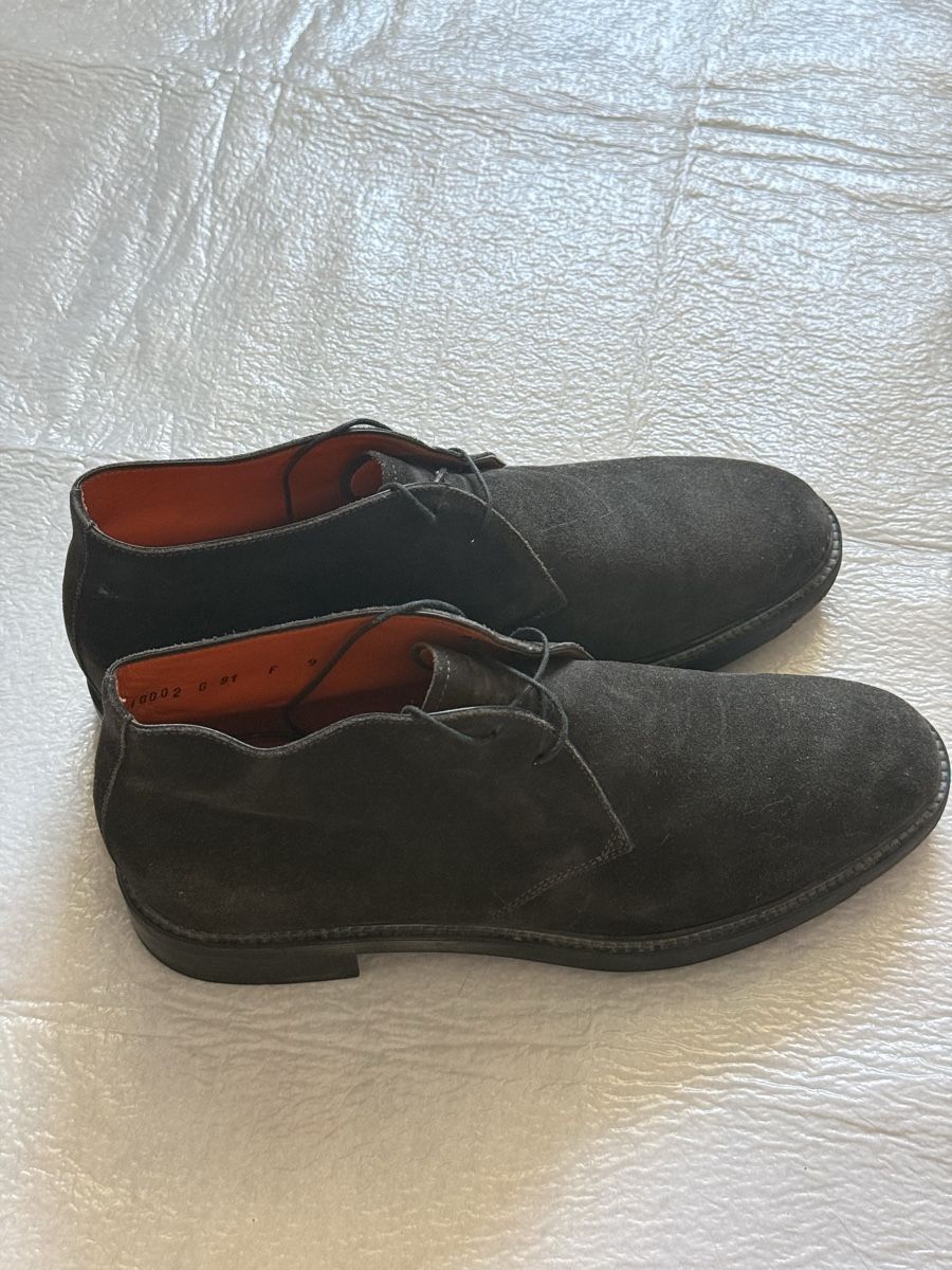 Santoni Herrenschuhe: Bottines Santoni Daim Gris Taille 9 Bon Etat – Gebraucht aus Neuchâtel von elo_t7z9 1