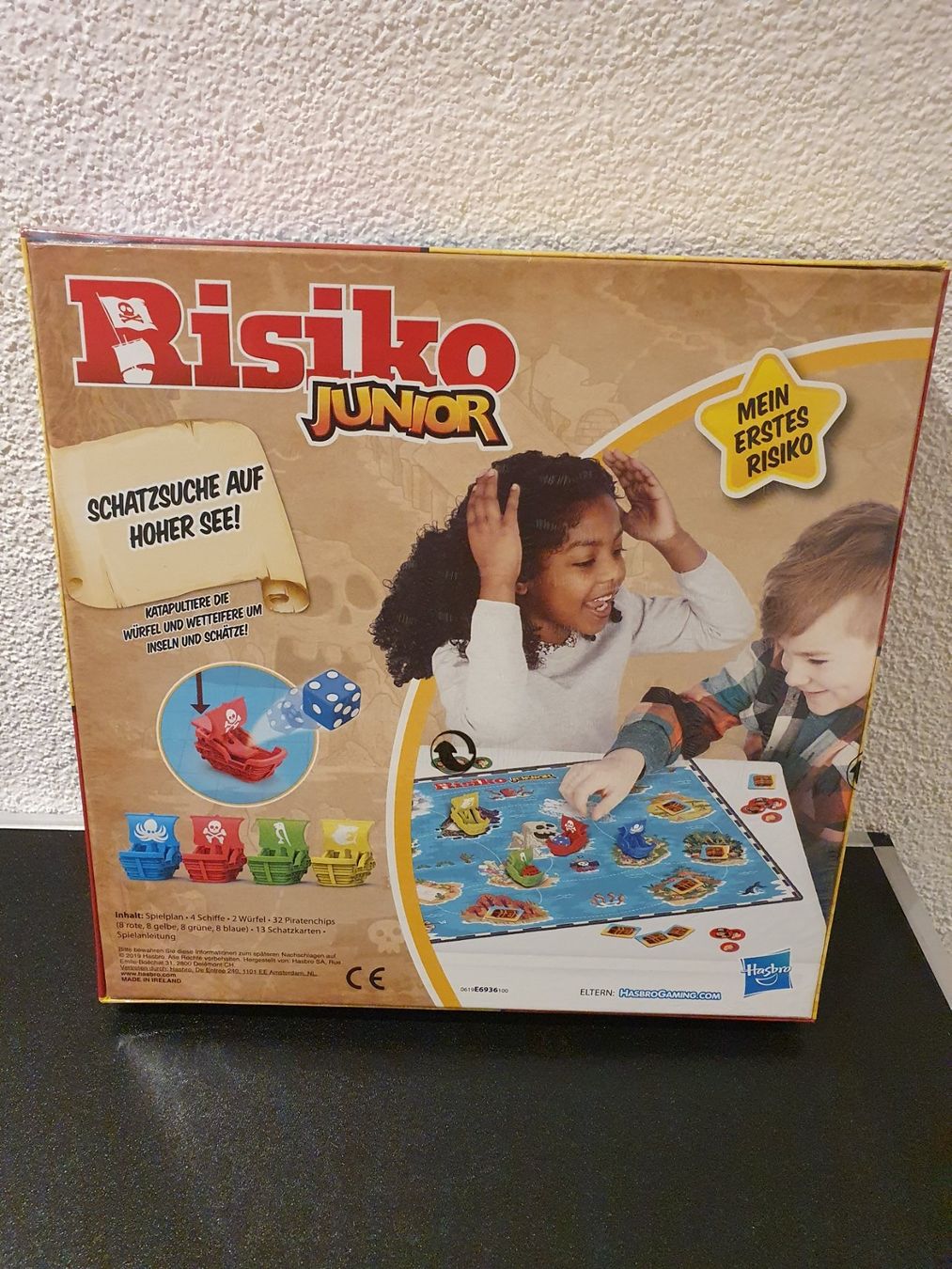 Giochi: Neu - Hasbro - Risiko Junior – Nuovo e nell'imballaggio originale da Dagmersellen venduto da Jarsetz_Restposten 1