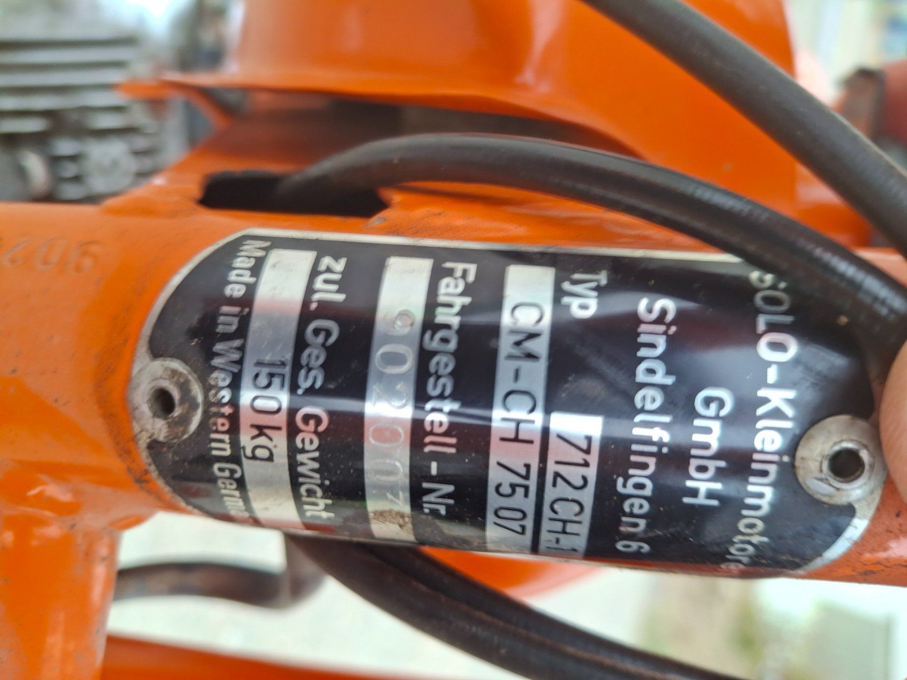 Cyclomoteurs: MARS LUXUS SOLO AUTOMATIC OHNE AUSWEIS – D'occasion à La brillaz par Olditrak 5