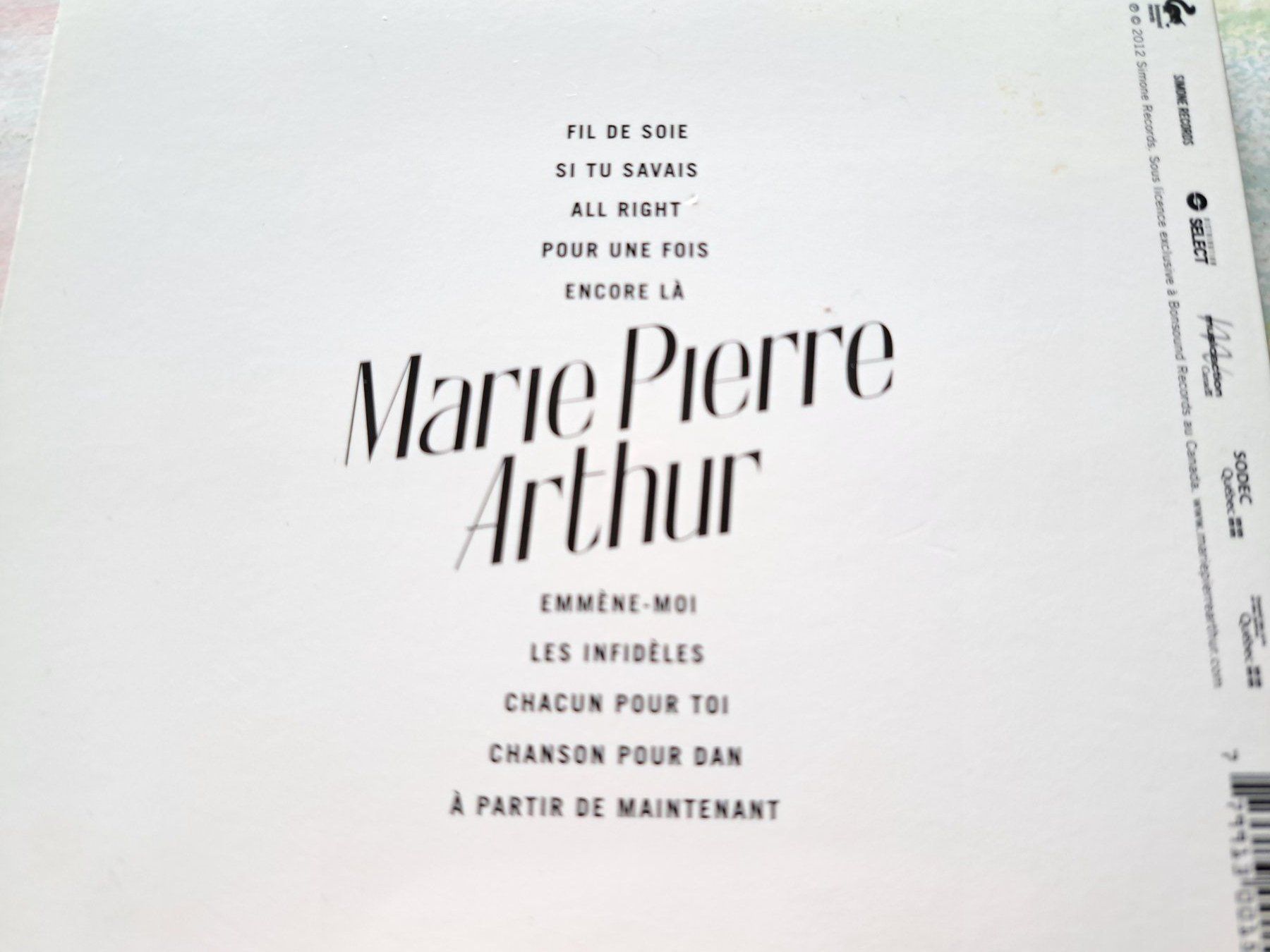 CD: Cd Marie-Pierre Arthur - Aux alentours – Usato da Pully venduto da bro_n52j 2