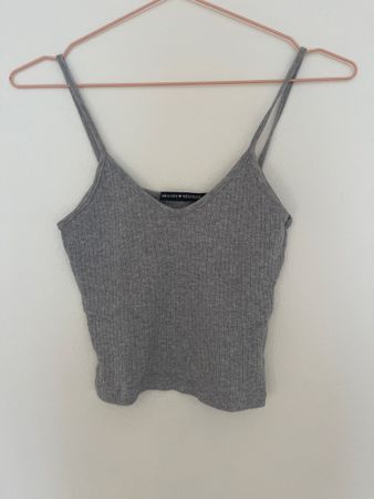 Ribbed Crop Top, XS/S, Brandy Melville