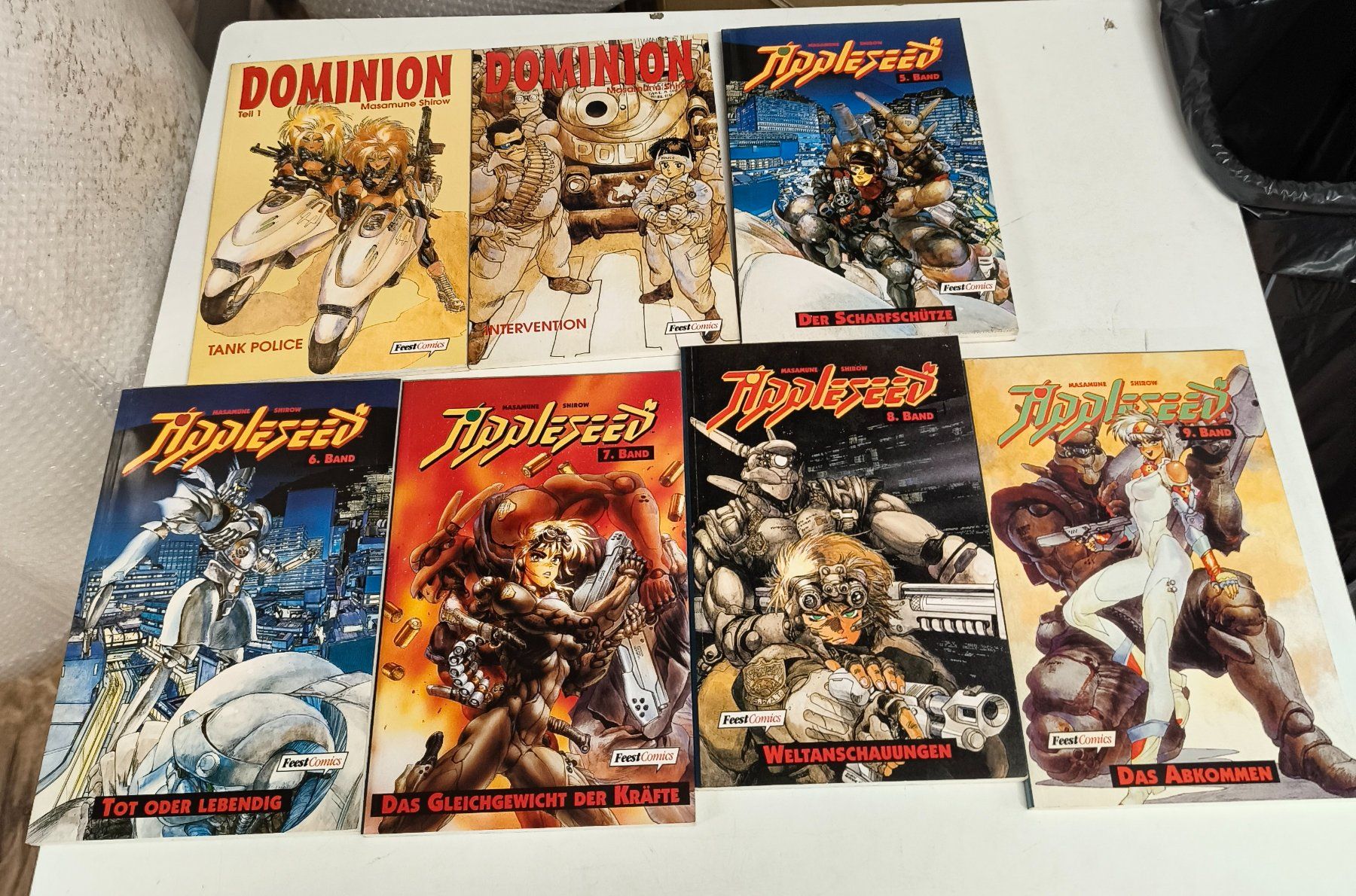 Fumetti: 7 Comics Masamune Shirow – Usato da Basel venduto da bk_brockibasel