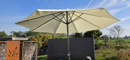 Sonnenschirm natur, Marke Trentino, 3 m Durchmesser