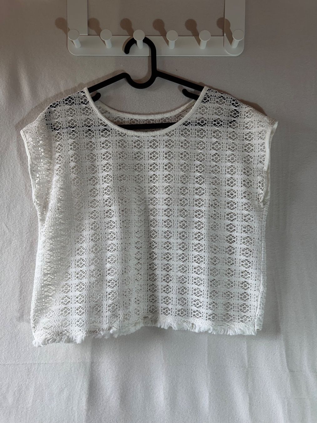 Tops: Vintage Häkel Top ca. Gr. M Boho Hippie – Gebraucht aus Grosswangen von second_hand_dress