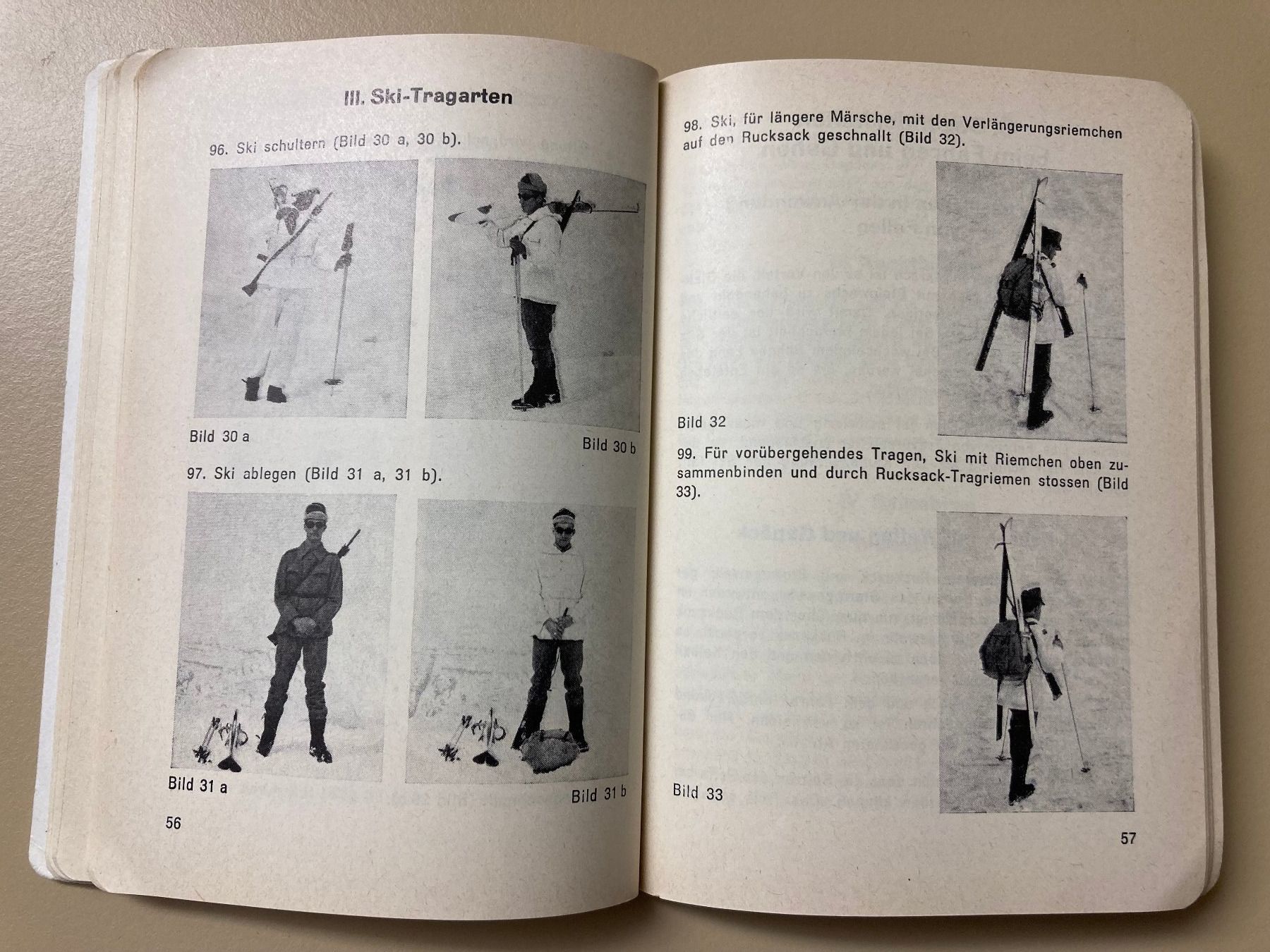 Bücher: 2 Reglemente: Sommer- und Wintergebirgstechnik - CH Armee – Gebraucht aus Brütten von Hst1 8