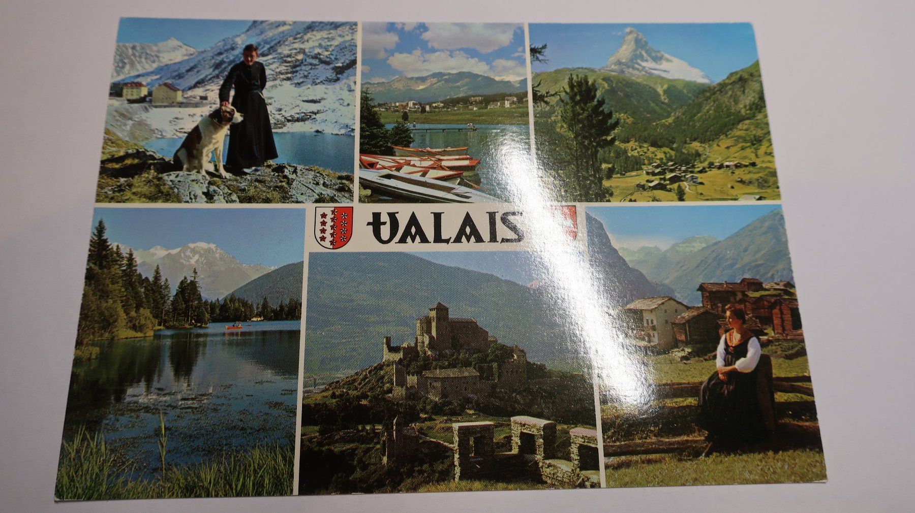 Cartoline postali: Valais touristique Multivues – Usato da Cormoret venduto da Pascalll2001 1