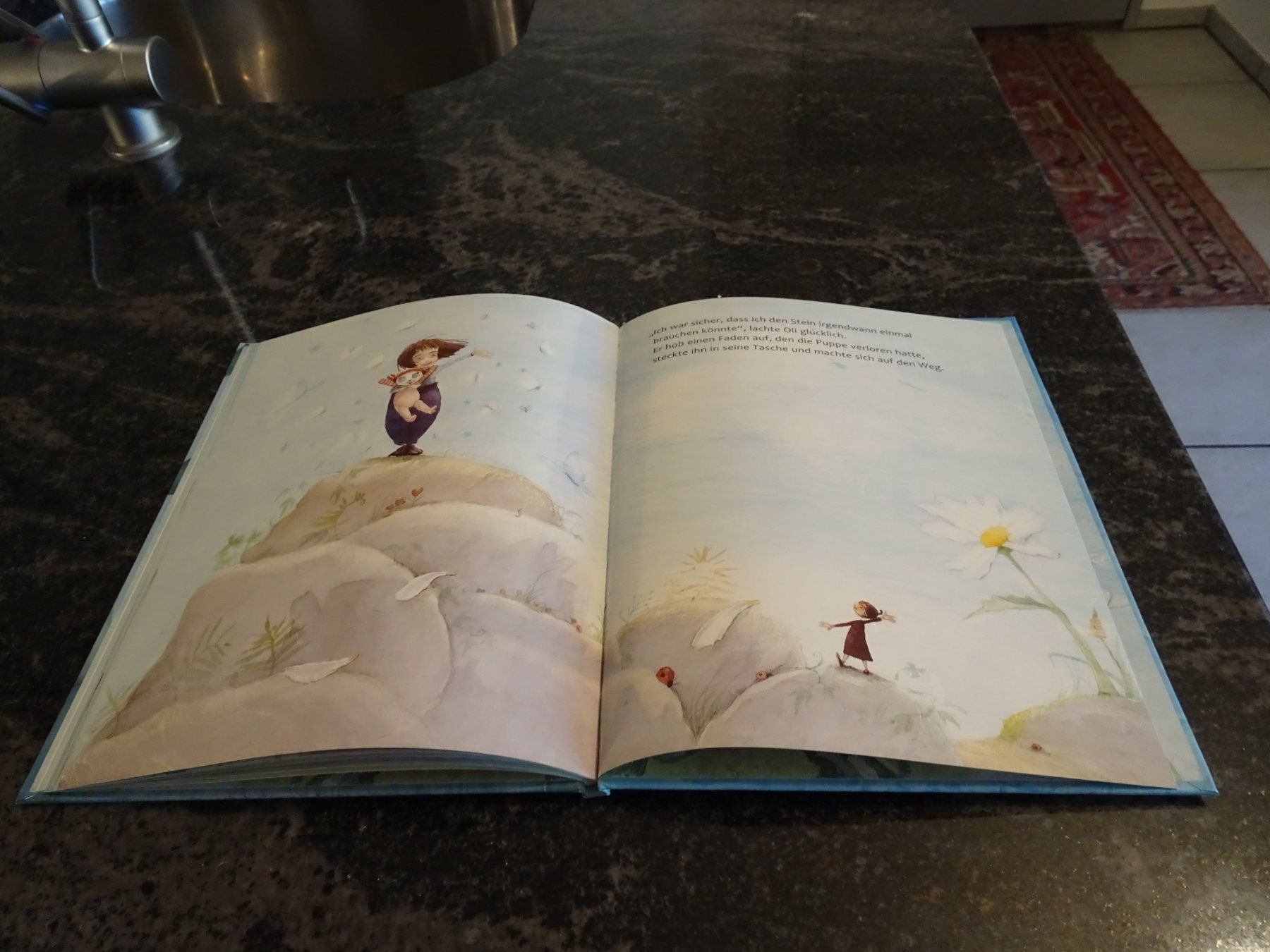 Bücher: Bilderbuch Der Blaue Stein Schöne Bilder / – Gebraucht aus Zürich von Roulet 9