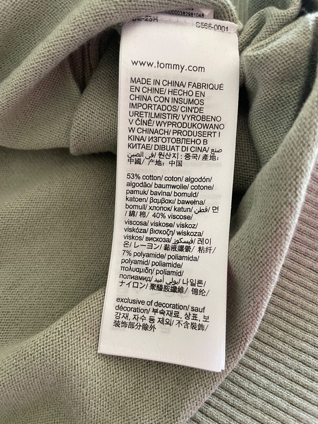 Tommy Hilfiger Maglioni & Felpe: Pullover von Tommy Hilfiger, Baumwolle und Viscose – Usato da Neuwilen venduto da bobbel01 2
