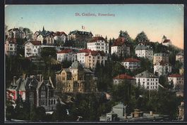 AK St. Gallen, Häuser am Rosenberg