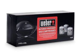 %neue Weber Gas-Kartusche 3er-Pack, Grill