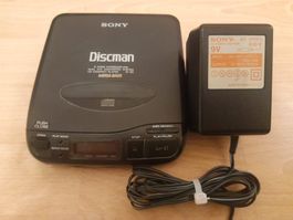 Sony Discman D-33 mit Netzteil