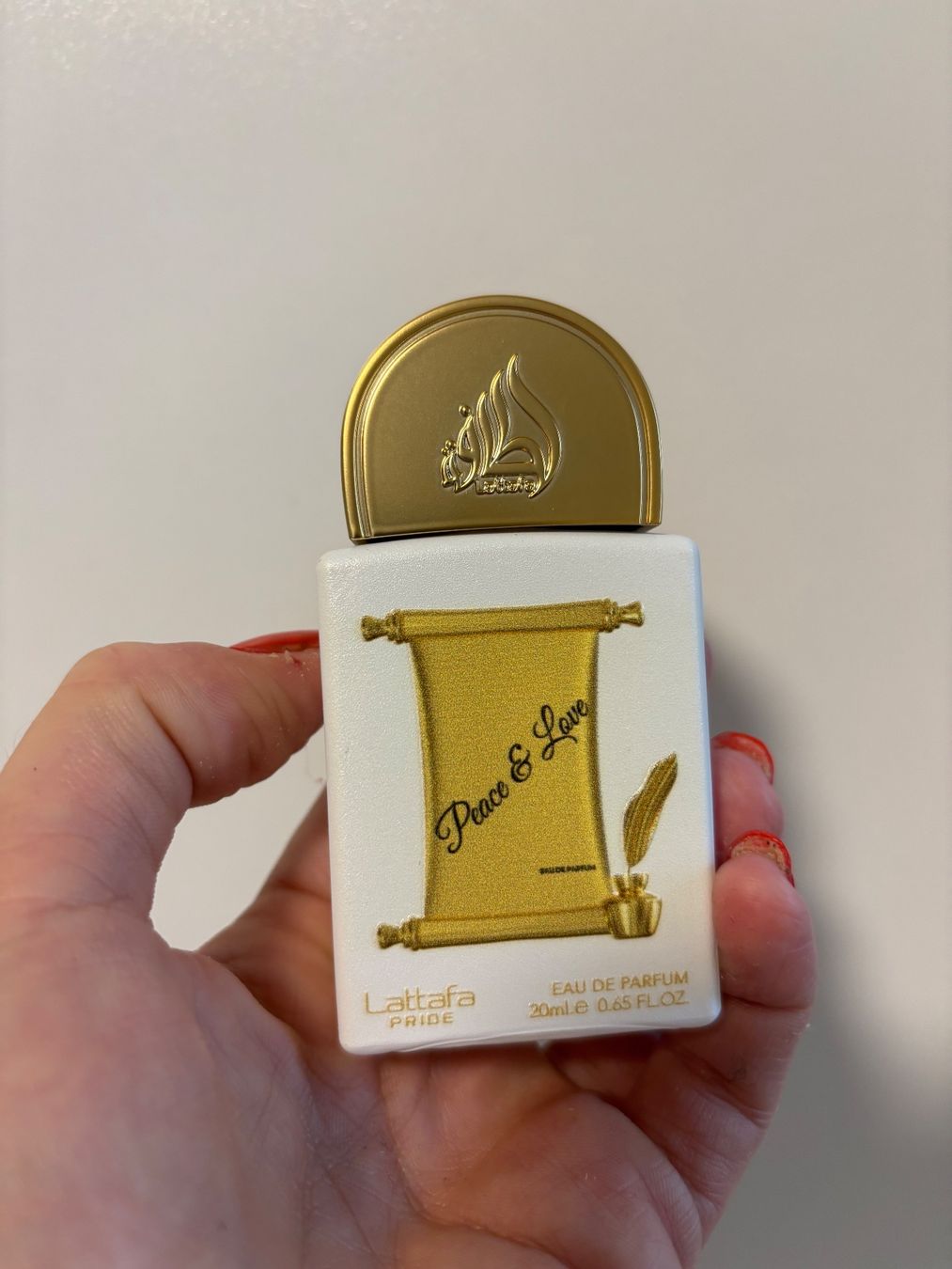 Lattafa Parfum & Eau de Toilette: Lattafa Pride Peace & Love EDP 20ml. Neu! – Neu und originalverpackt aus Zürich von deruja