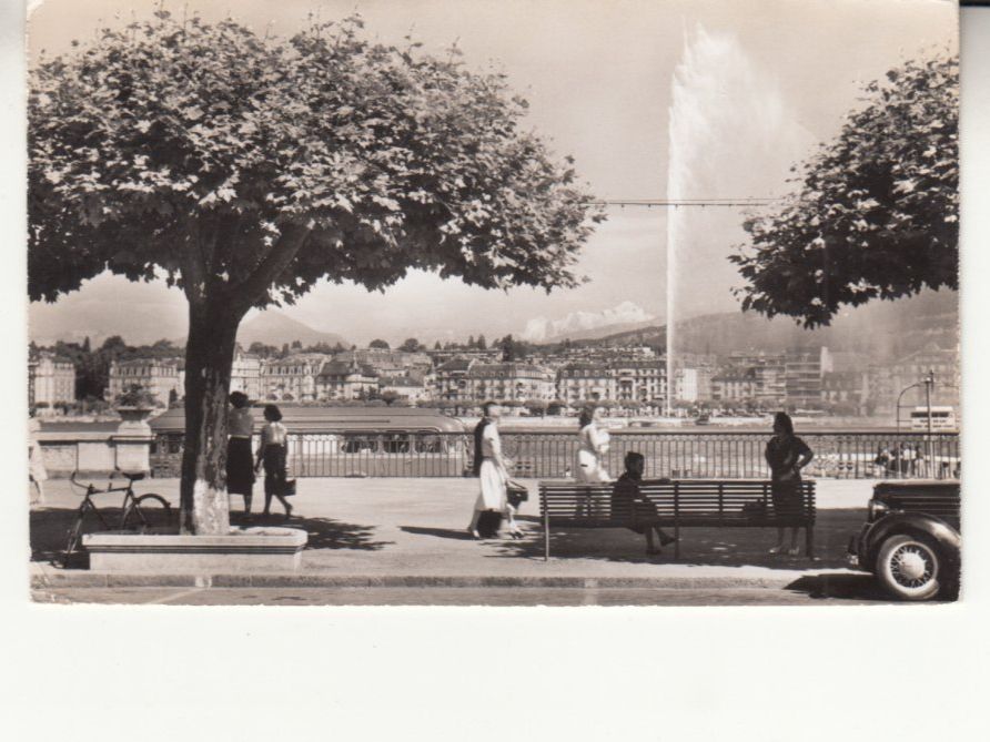 Cartoline postali: Genève ca. 1950 – Usato da Bürglen TG venduto da StampGraf