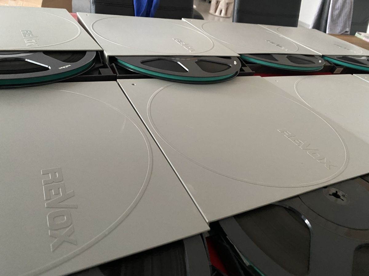 Revox Apparecchi a nastro: Revoxspulen 8 Stück – Usato da Luzern venduto da Harikan 1