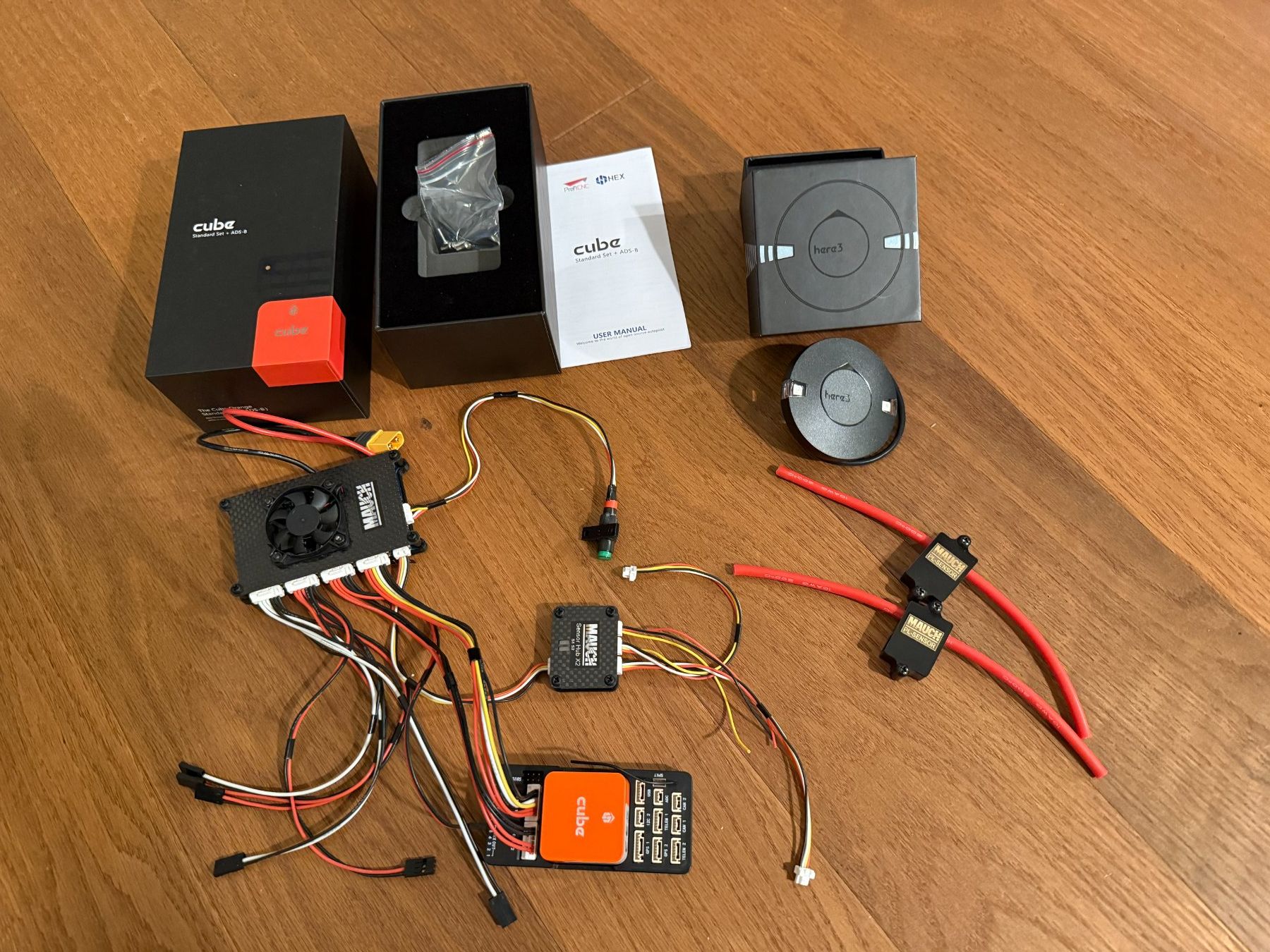 Modellismo RC: Pixhawk OrangeCube, Here3 GNSS, Mauch Power Accessories – Usato da Birmensdorf ZH venduto da Czwir