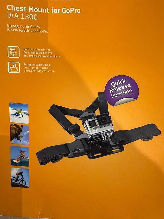 Trépieds & Accessoires: GoPro Chest Mount Brustgurt – D'occasion à Uster par nat_w6qv
