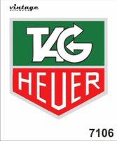 Tag Heuer Aufkleber Sticker Vintage 8,4x8,6cm (Art. 7106)