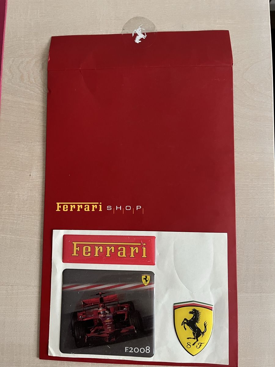 Aufkleber: Ferrari original Aufkleber – Gebraucht aus Holziken von Bibli05