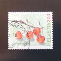 Schweiz Freimarke Alte Obstsorte (Gelterkinder Kirsche) 2006