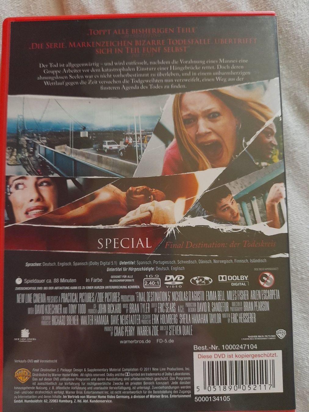 Tutti i DVDs: DVD: Final Destination 5 – Usato da Eiken venduto da Lashar 1