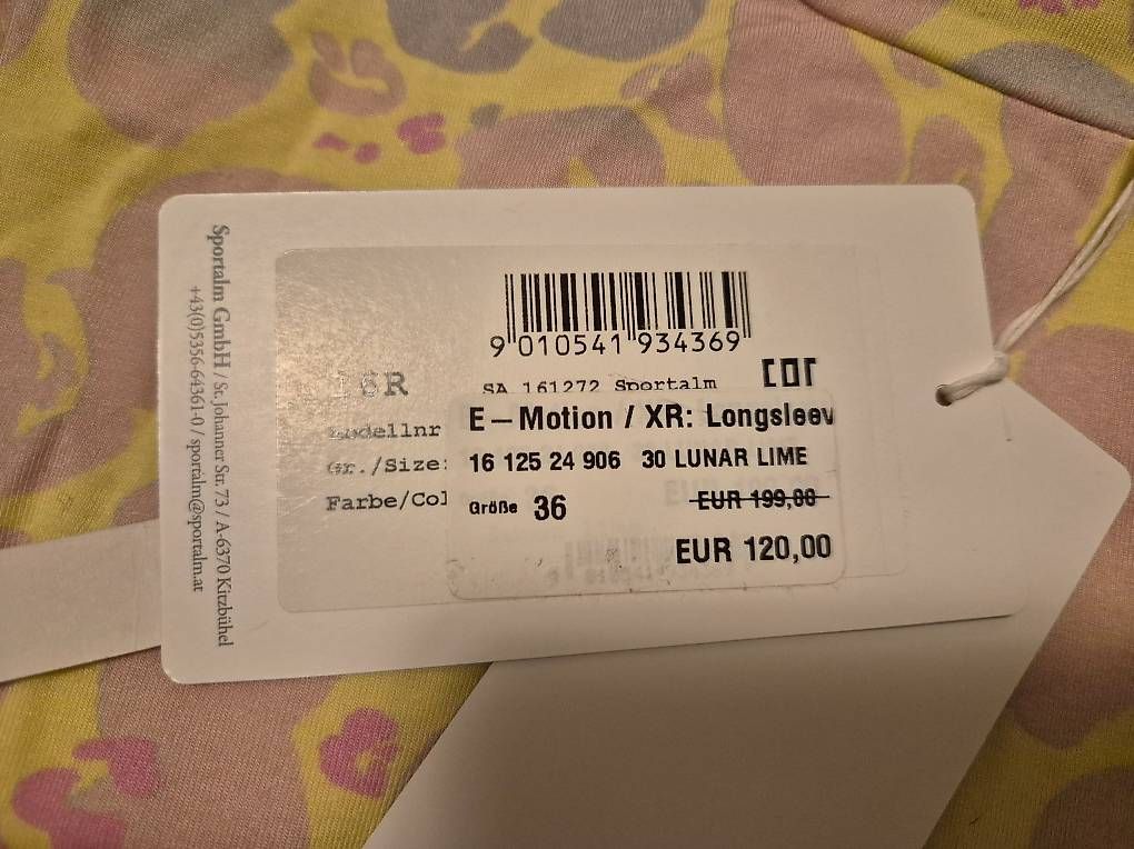Maglioni & Felpe: E-Motion Longsleeve von SPORTALM Kitzbühel – Nuovo e nell'imballaggio originale da Uerkheim venduto da Pod23 3