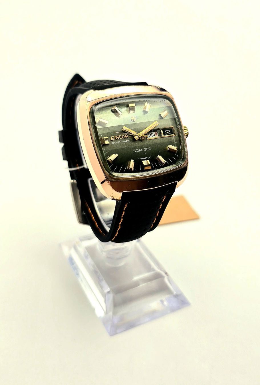 Omega Orologi: ENICAR AUTOMATIC DDM 260 DAY DOUBLE AND DATE CAL.AR 167-02- – Usato da Neftenbach venduto da Taschen-Uhren 1