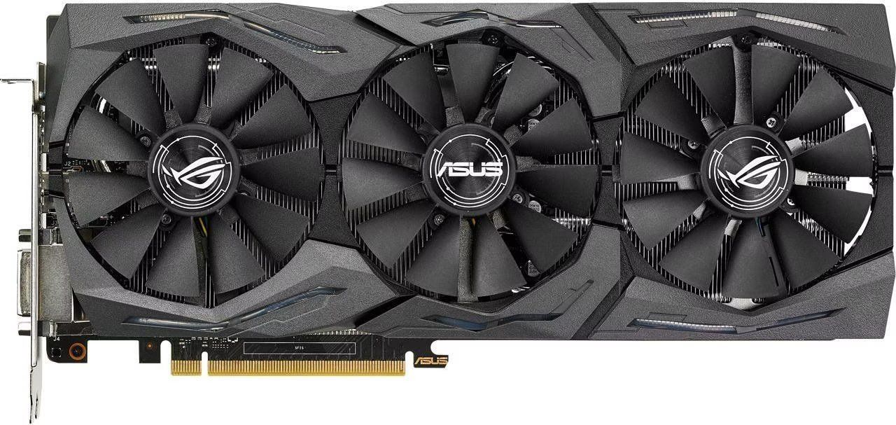 Nvidia Grafikkarten: GTX 1070 ASUS ROG Strix OC 6GB – Gebraucht aus Aadorf von CitySun