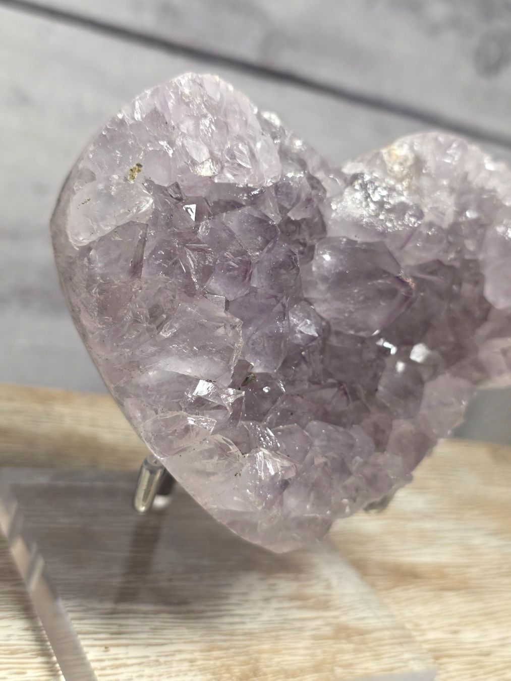 Minerali & Pietre curative: Amethyst Herz 406g – Nuovo e nell'imballaggio originale da Matzingen venduto da Shay_Crystalz 1
