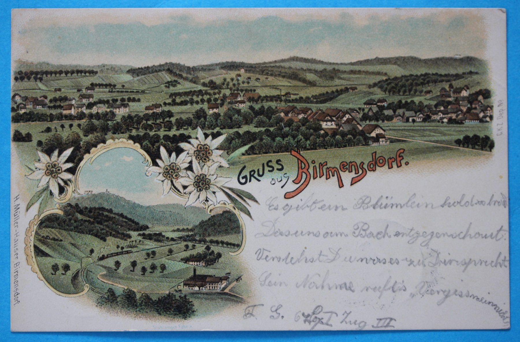 Ansichtskarten: BIRMENSDORF LITHO AK – Gebraucht aus Lotzwil von pirolh