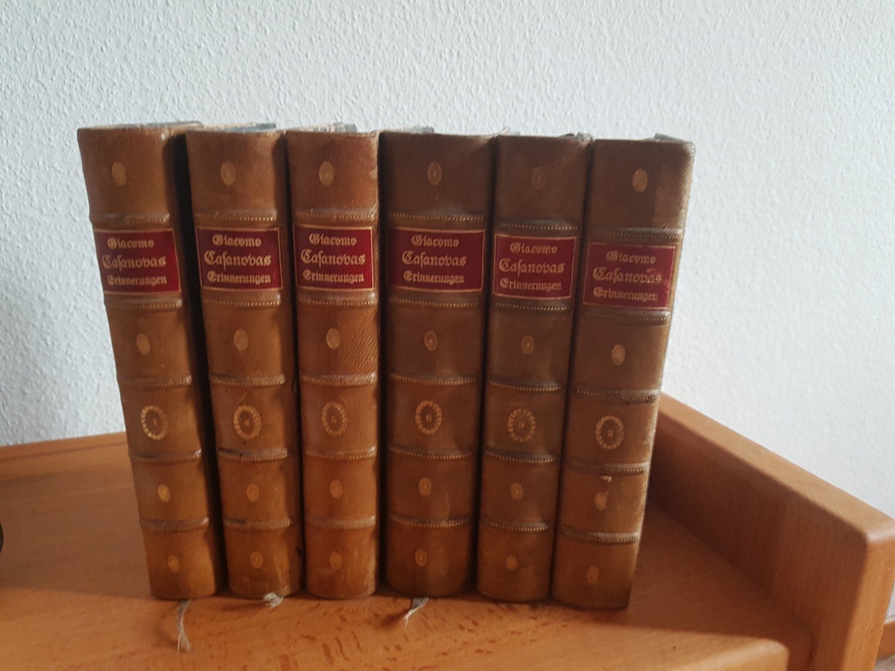 Libri: DIE ERINNERUNGEN  DES GIACOMO  CASANOVA – Usato da zürich venduto da gabab