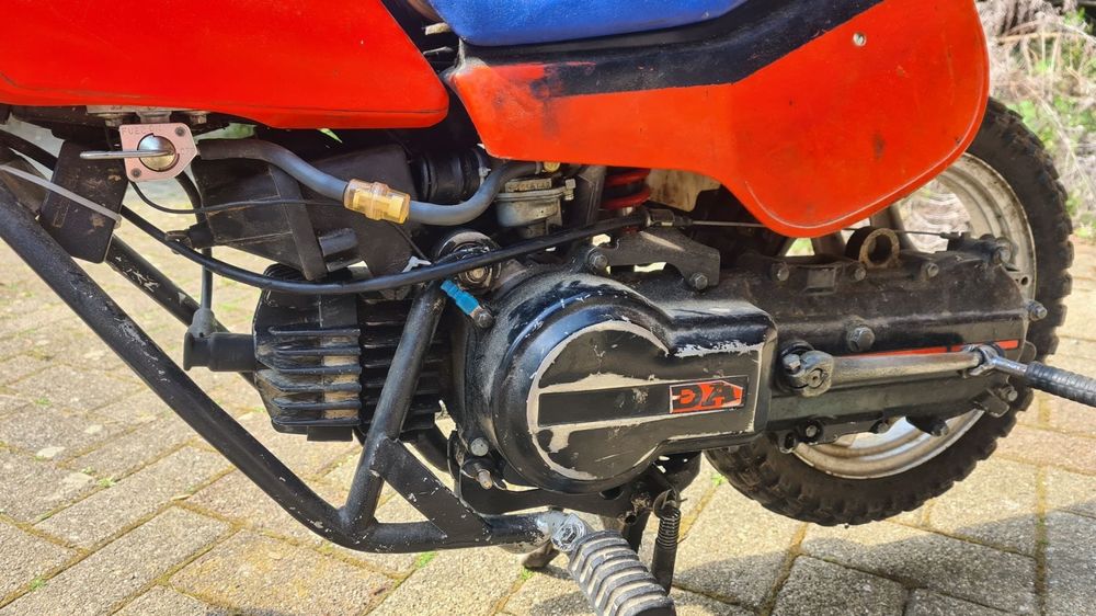HONDA QR 50 MOTOCROSS GRAFIK MX GRAFIK-AUFKLEBER KIT FAZE WHI/ROT