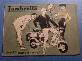 LAMBRETTA PROSPECTUS SUISSE JAN S.A. LAUSANNE VINTAGE