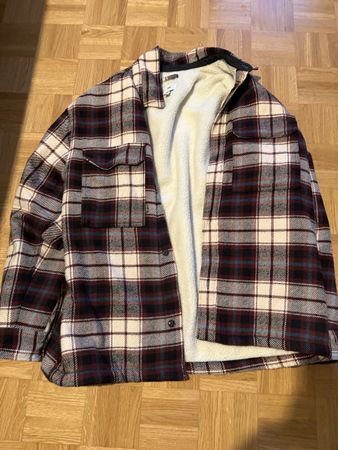Hemdjacke kariert gefüttert Grösse L guter Zustand