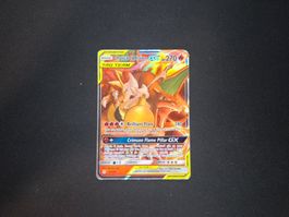 Pokemon Karte Charizard & Braixen GX 270 HP guter Zustand