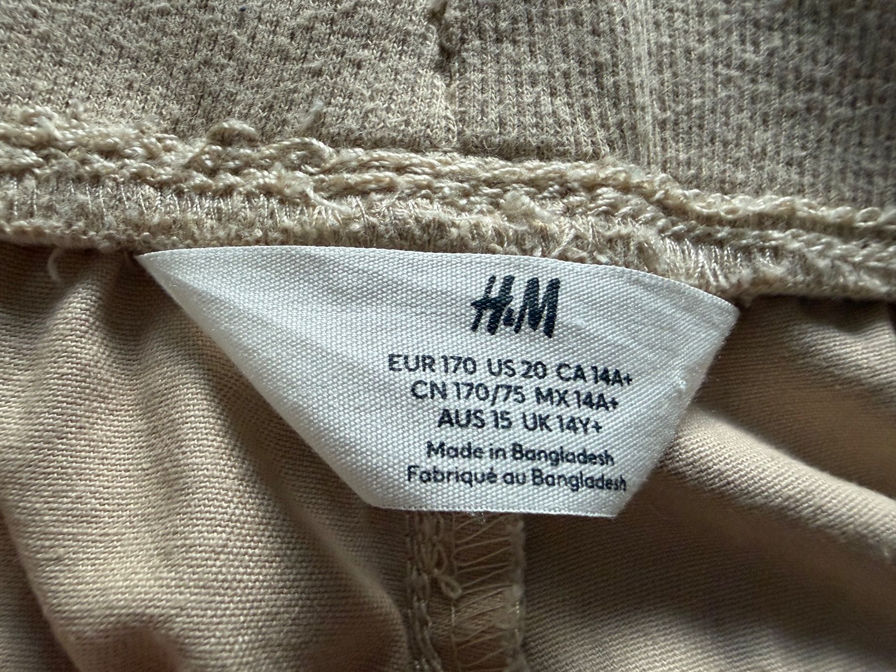 H&M Pantaloni: Cargohose beige, H&M, Gr 170 – Usato da Bachenbülach venduto da poschte22 2
