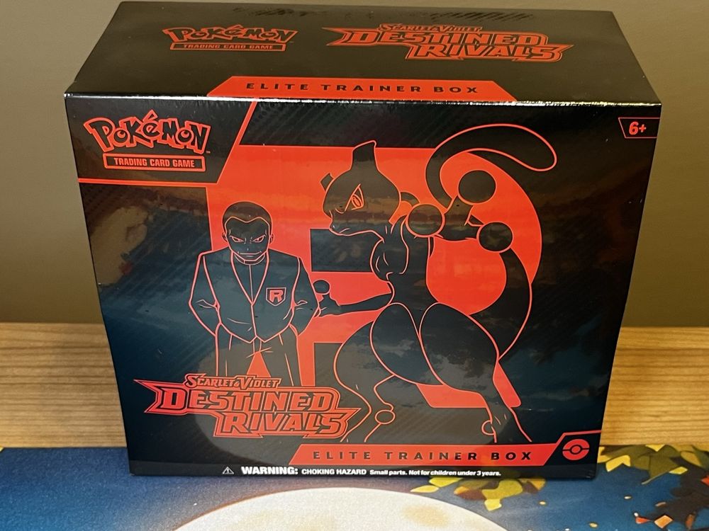 Pokémon Destined Rivals Elite Box, OVP / Englisch (Neu und ...