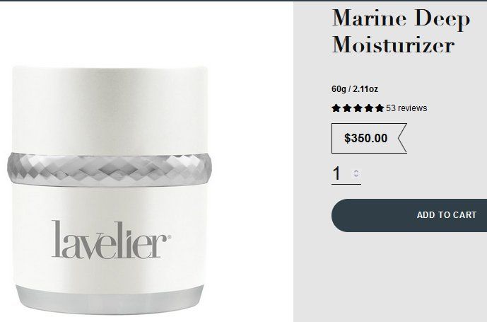 Cura del viso: Lavelier Marine Deep Moisturizer Crème Hydratation Profonde – Nuovo e nell'imballaggio originale da Collonges venduto da Allegree 2