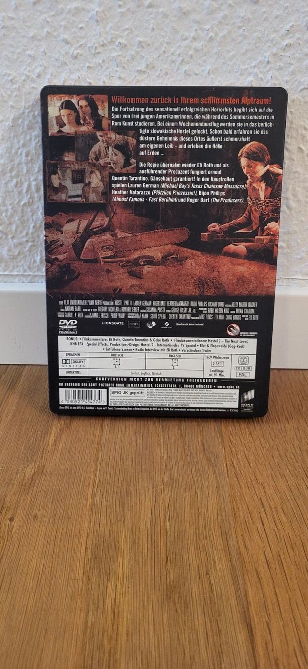 Tutti i DVDs: DVD - Hostel 2 Steelbook – Usato da Münsingen venduto da DigitaleSpielecke 1
