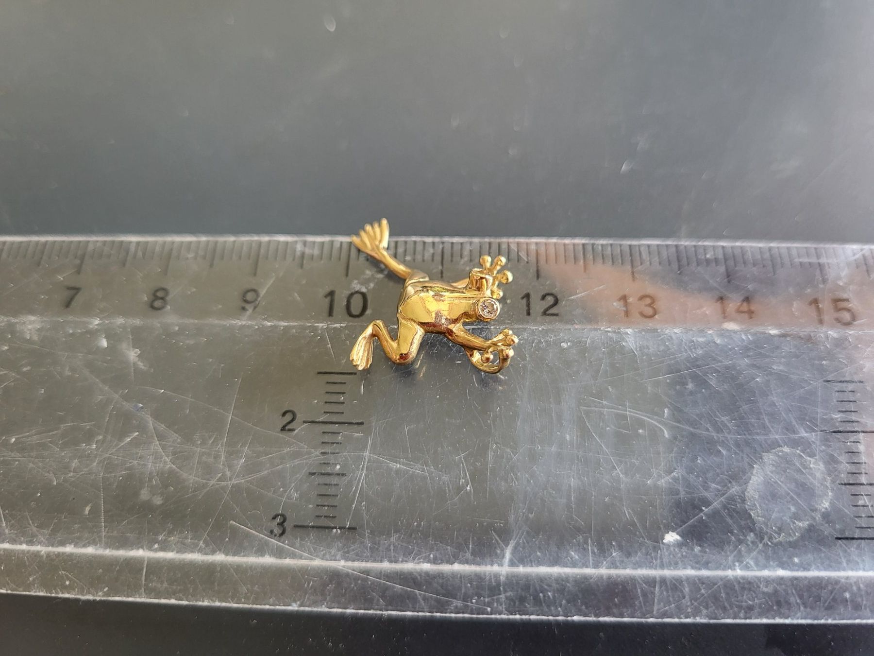 Pendentifs: Goldanhänger mit Greifenseefrosch – Neuf (Voir description) à Gutenswil par ghekko88 3