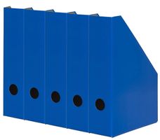 Stehsammler A4, aus stabilem Karton, 7cm breit, weiß, 5 Sk