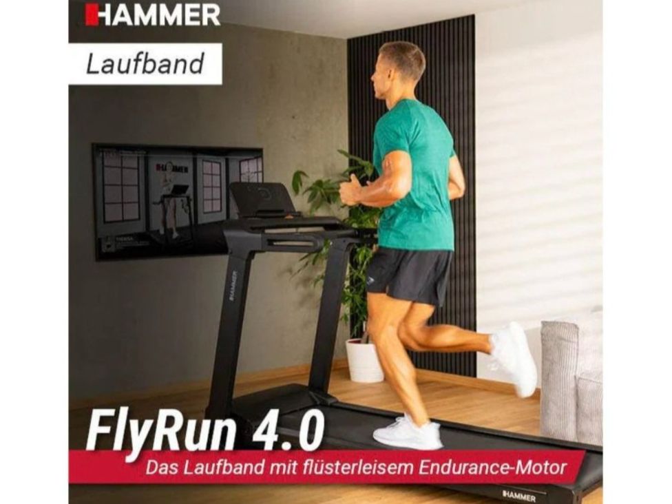 Hometrainer: Laufband 5.5PS HAMMER Fly Run 4.0 – Nuovo (secondo la descrizione) da Turgi venduto da SevSam 1