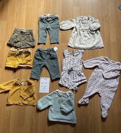 Schönes Kleiderpaket okaidi Gr 68 im Set oder einzeln