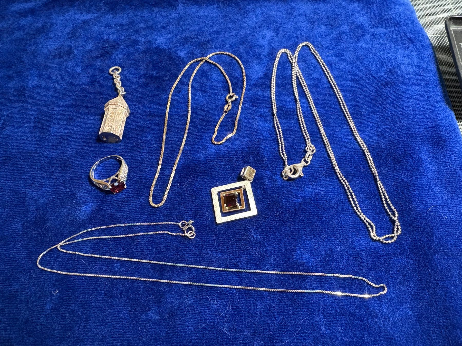 Altri gioielli: 44 gr. 925 Silberschmuck gemischt – Usato da St. Peterzell venduto da ver_8pzn 9