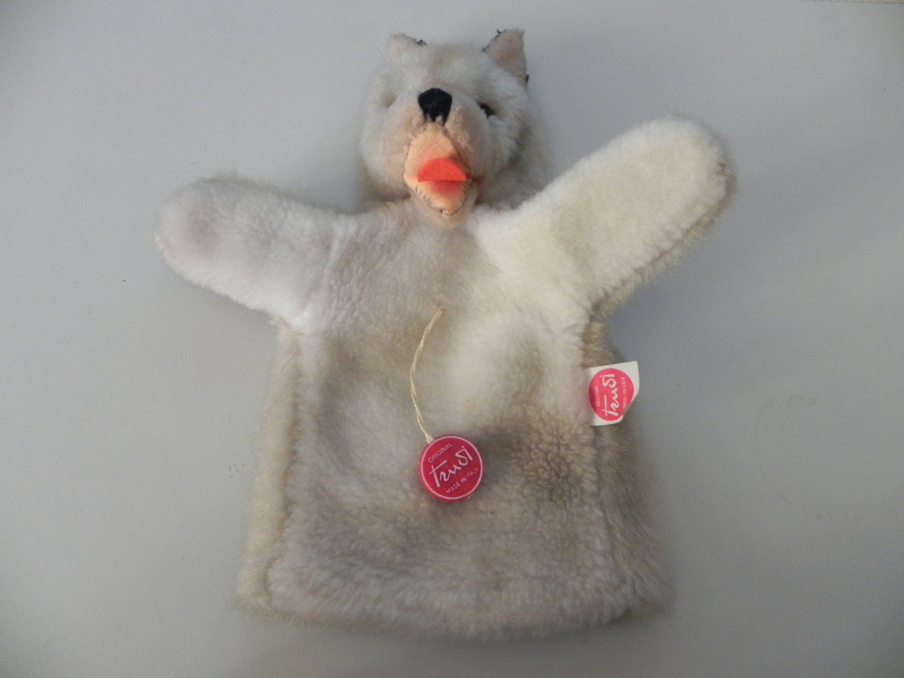Trudi Giocattoli: vintage TRUDI Handpuppe Wolf – Usato da Minusio venduto da Lory64