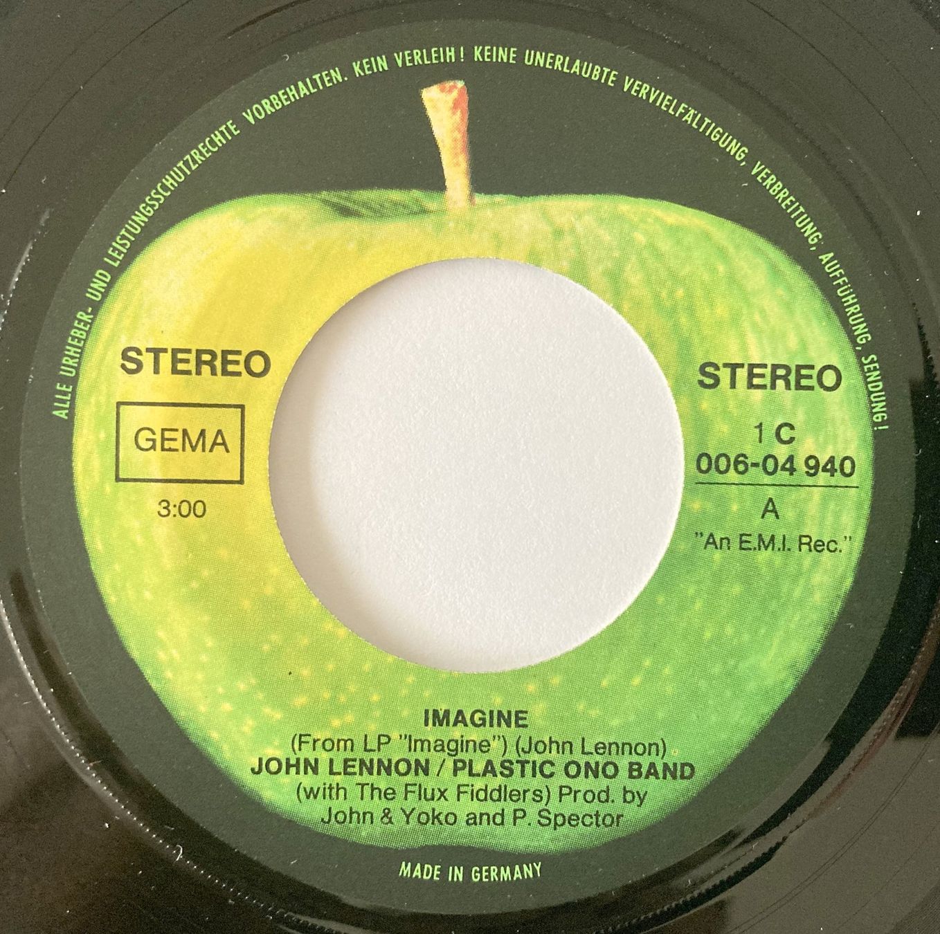 Dischi in vinile: JOHN LENNON - IMAGINE – Usato da Bottens venduto da hotter-than-hell 2