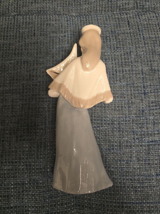 Figurines: Porzellan Figur Mädchen mit Schiff Retro Vintage – D'occasion à Basel par Ab_cha 1