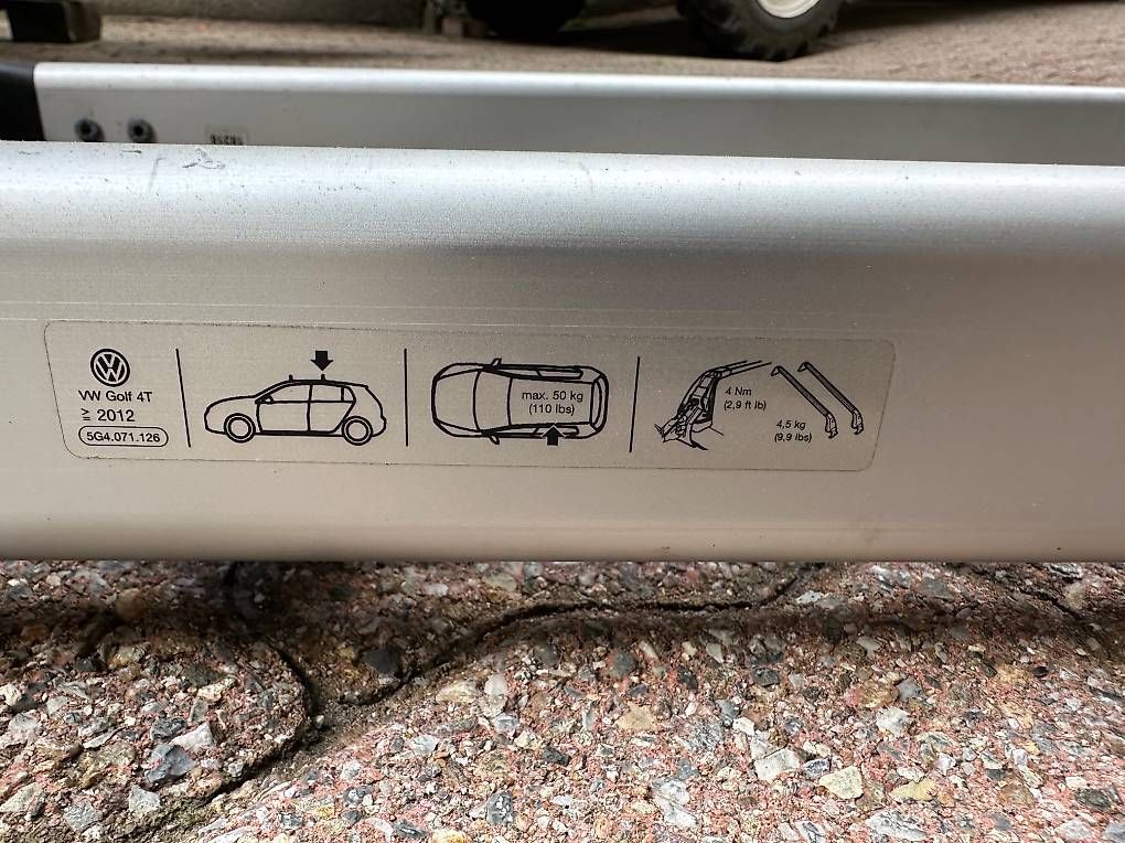 Volkswagen Tutti i ricambio: portasci GOLF 7 – Usato da Monte Carasso venduto da fritzgerald 1