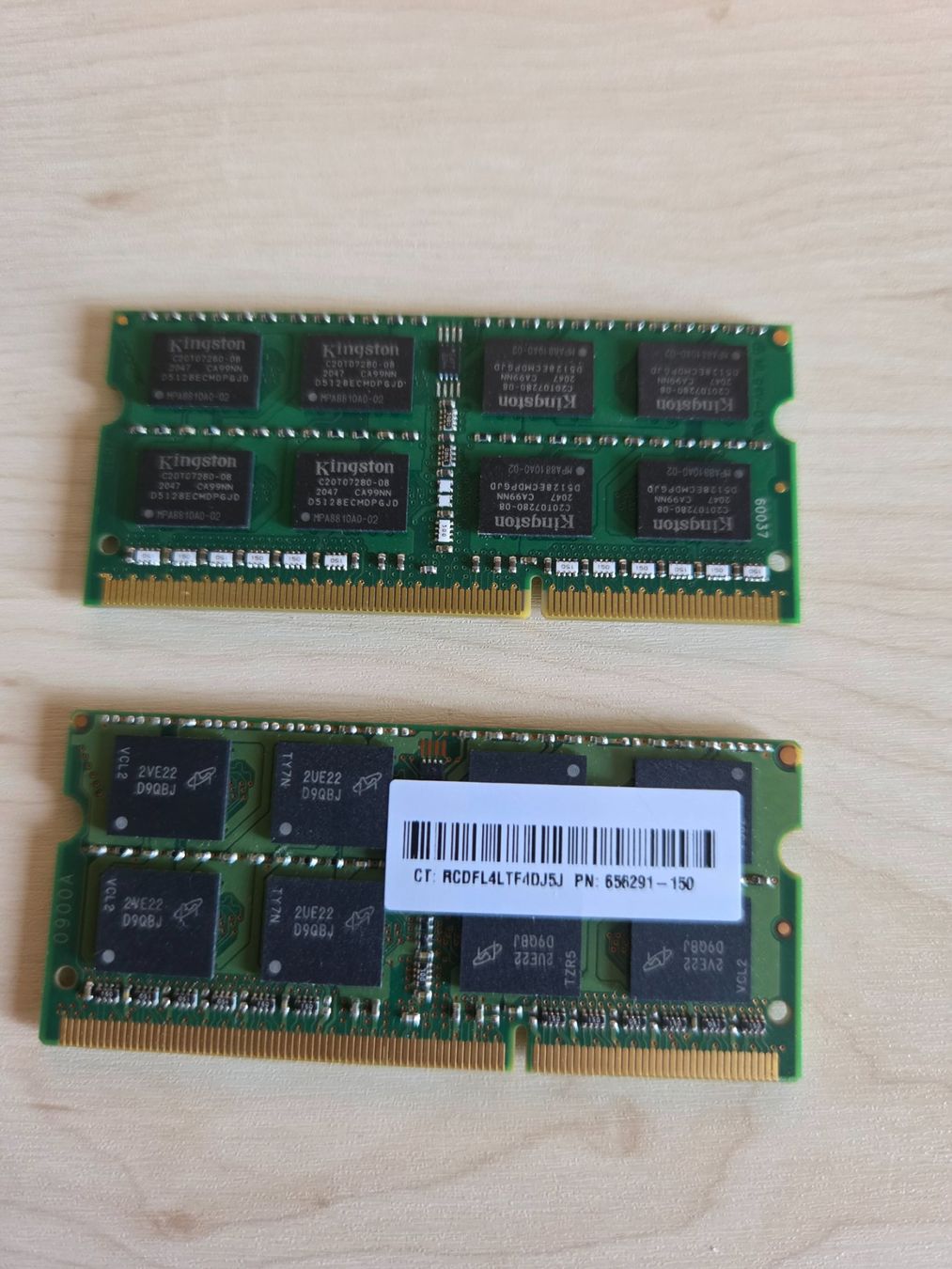 Kingston Mémoires / RAM: x2 DDR4 RAM 8GB – D'occasion à Baden par Sonne2012 1