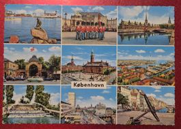 Kopenhagen Mehrbildkarte 1964