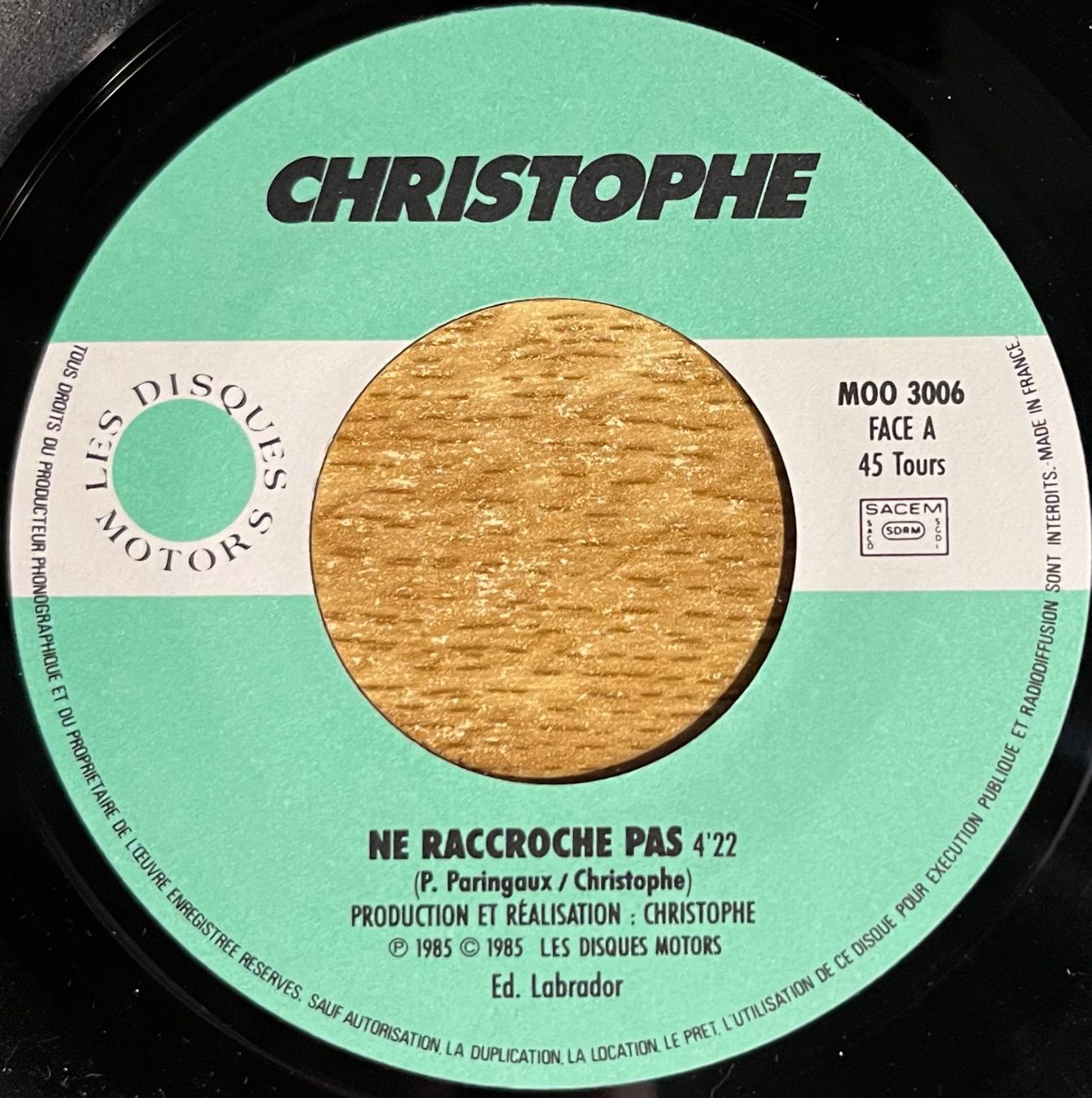 Schallplatten: CHRISTOPHE - NE RACCROCHE PAS – Gebraucht aus Bussigny von vinyl-pas-cher 2